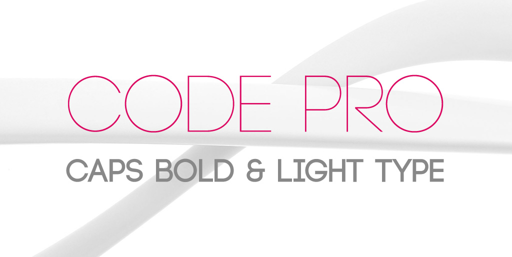 Free fonts - Code Pro