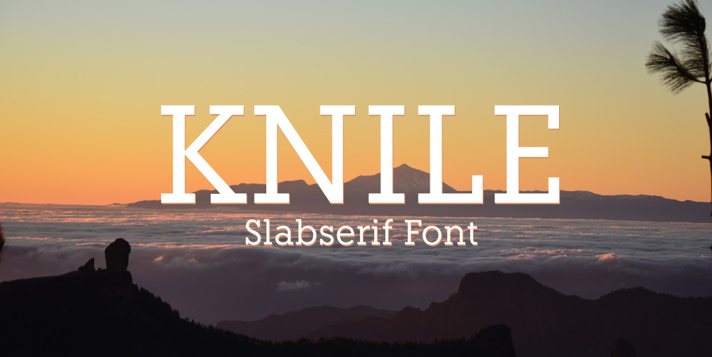 Free font downloads Free fonts - Knile