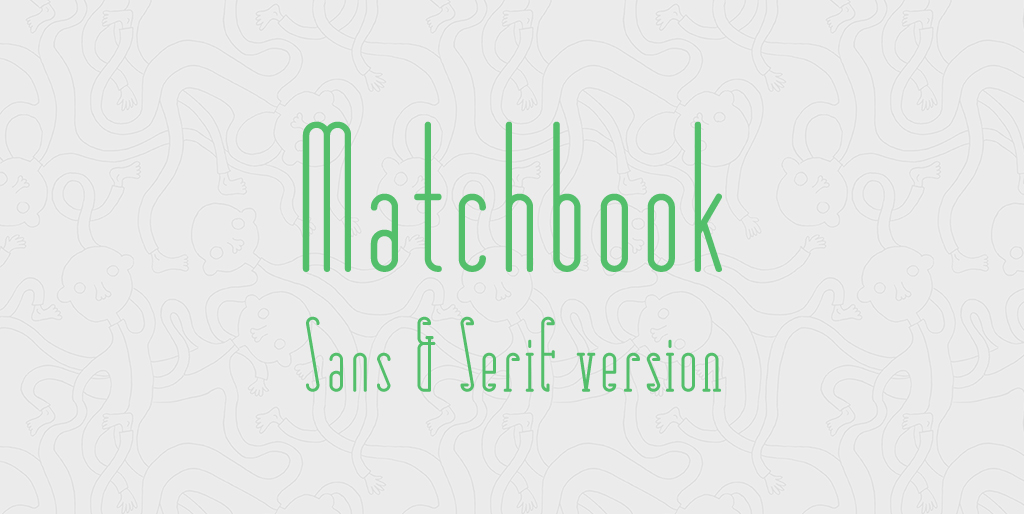 Free font downloads Free fonts - Matchbook